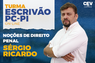 NOÇÕES DE DIREITO PENAL - ESCRIVÃO DA POLÍCIA CIVIL DO PIAUÍ – PRÉ- EDITAL – ONLINE (ISOLADA)