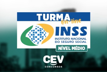 TURMA: INSS – TÉCNICO DO SEGURO SOCIAL – NÍVEL MÉDIO - ON-LINE