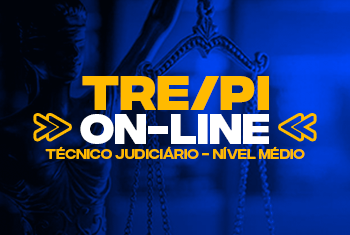 TRE/PI 2021 - TÉCNICO JUDICIÁRIO - NÍVEL MÉDIO - ON-LINE